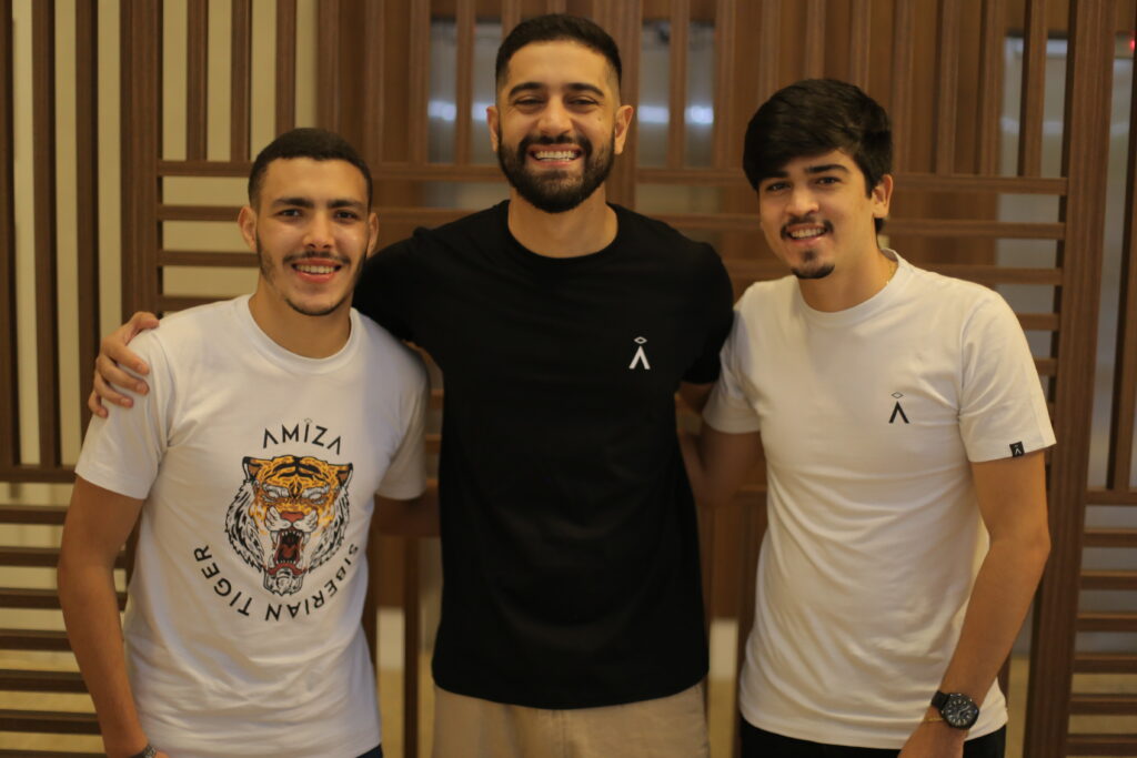 Matheus, Miguel e Antônio