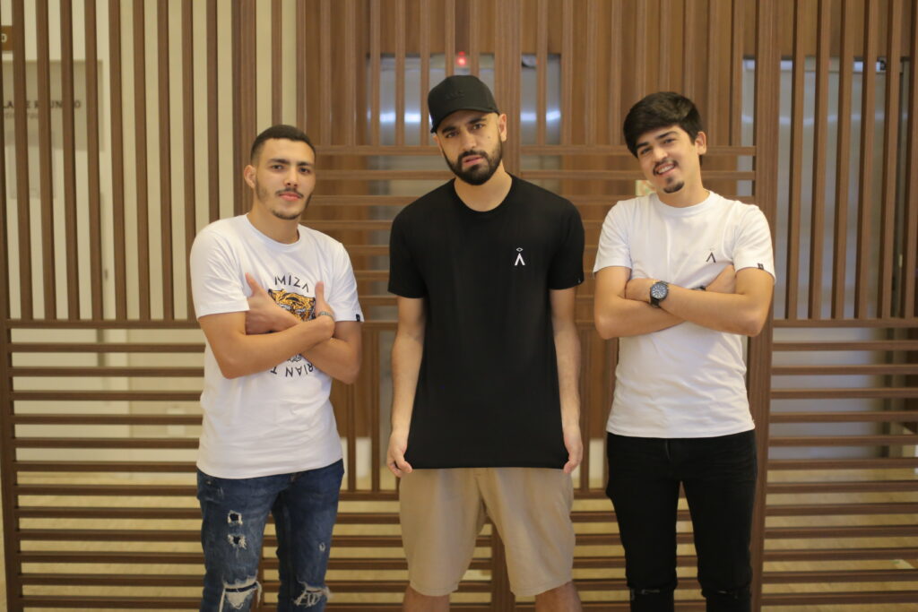 Matheus, Miguel e Antônio